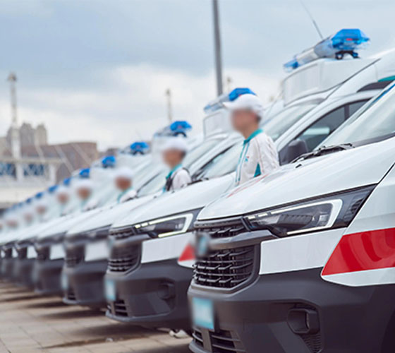 通榆县服务车队展示